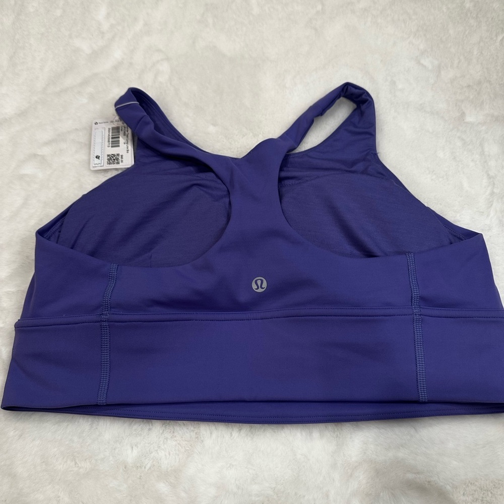 Lululemon Women's Purple Sports Bra - Picture 2 of 5